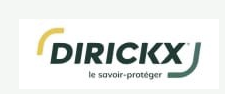 Logo Dirickx - panneau rigide à plis compatible kit occultation Redcinha® Delclo®