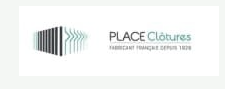 Logo Place Clôtures - panneau rigide à plis compatible kit occultation Redcinha® Delclo®