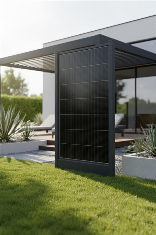 Clôture Solaire
